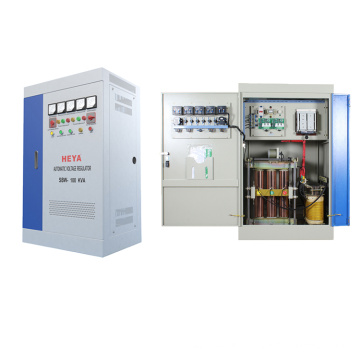 SBW 120KVA 100KW Three Phase AVR Automatic Voltage Regulator Stabilizers With CE